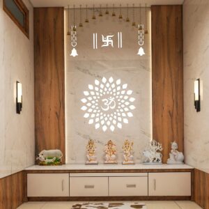 Acrylic Mandir Design